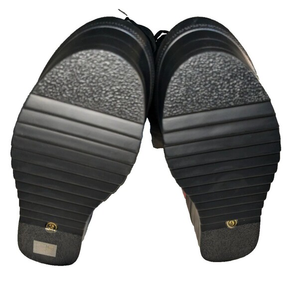 Lamoda 'Burning Up' Knee High Platform Shoe/Boot size 9 Ladie's Flames - Picture 10 of 11